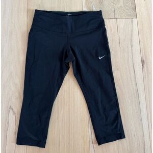 Nike Black Dri-Fit Athletic Leggings Size Small